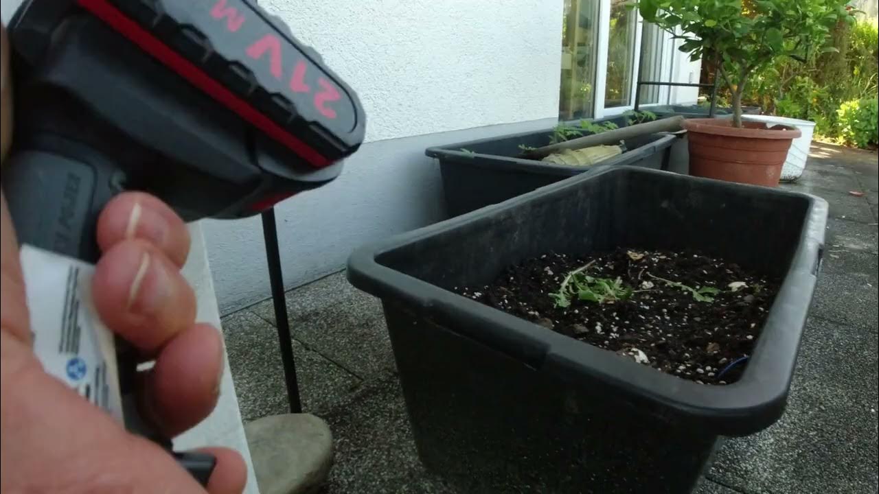 Löcher in Pflanzkübel bohren, an richtiger Stelle! YouTube