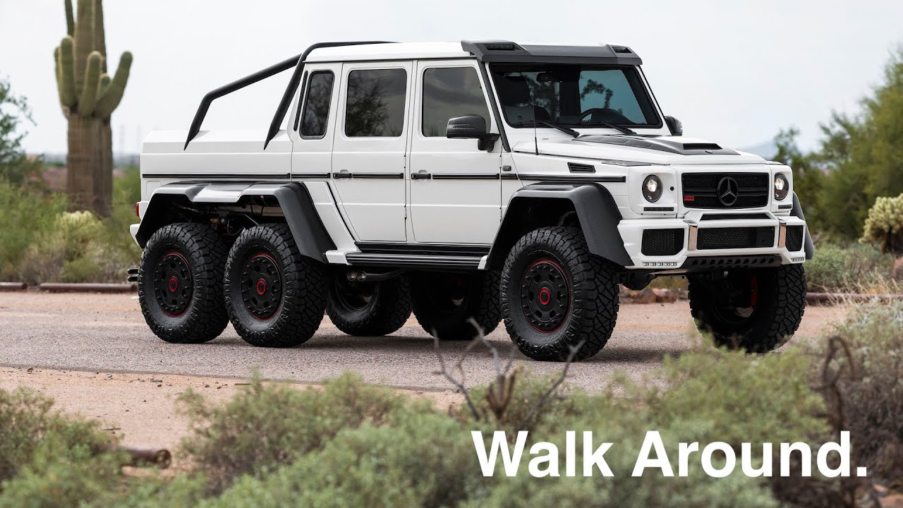 8k Mile 14 Mercedes Benz G63 Amg 6x6 Brabus B63s 700 For Sale On Bat Auctions Closed On December 23 21 Lot 61 868 Bring A Trailer