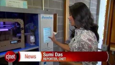 CNET News New vending machine brings 3D printing to the masses676