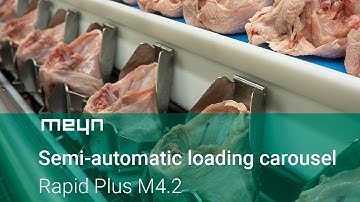 Semi Automatic Loading carousel - Meyn® Rapid Plus M4.2