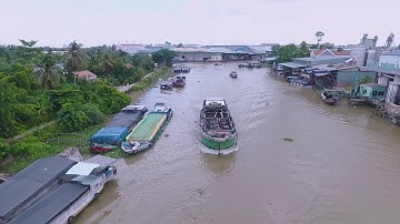 cảnh Flycam Cái Bè