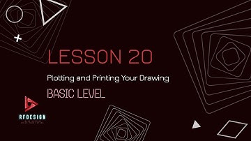 Plotting a Drawing in PDF in AutoCAD