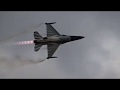 4k  dark falcon belgium f16  sanicole airshow 2019