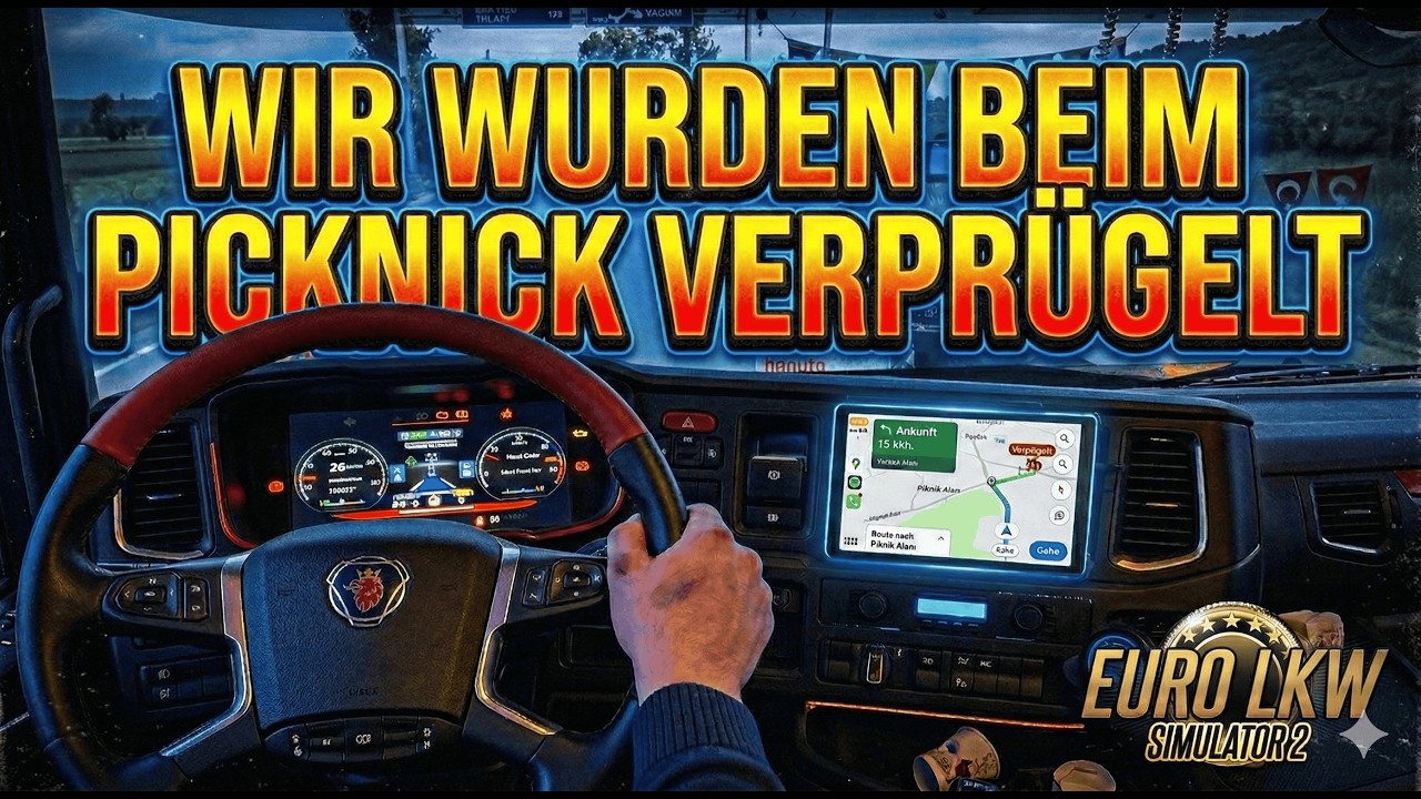 WIR WURDEN BEIM PICKNICK VERPRÜGELT! WARUM ICH NIE WIEDER IM WALD SINGE! #gaming #ets2 #lkwfahrer