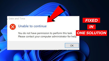(FIXED)  You Do not have permission to perform this task in windows 10,11 | easy fix | 2023