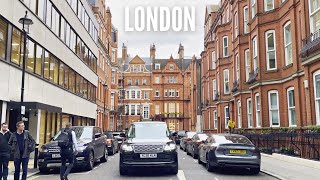London Expensive Area Walking Tour | Mayfair and Hyde Park | Virtual Walk 4K screenshot 5