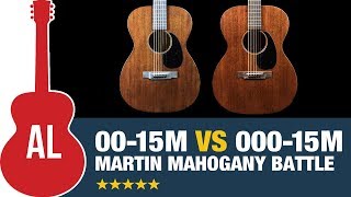 martin 000-15m vs 00-15m - what's the difference?