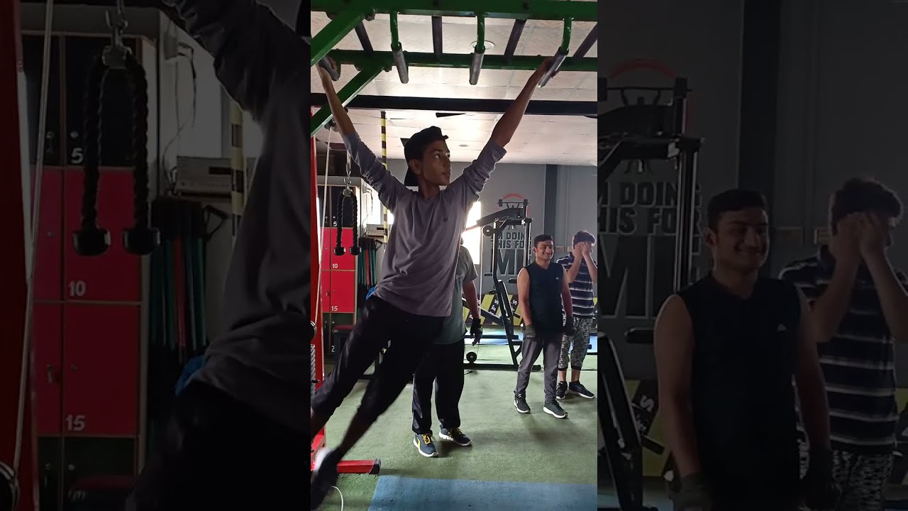 Kids Monkey bar swing versions workouts in Motivation Fitness Studio