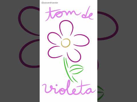#artesquefalam - tom de violeta