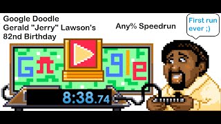 [WR] 8:38 Gerald "Jerry" Lawson's 82nd Birthday google doodle Any% Speedrun WR
