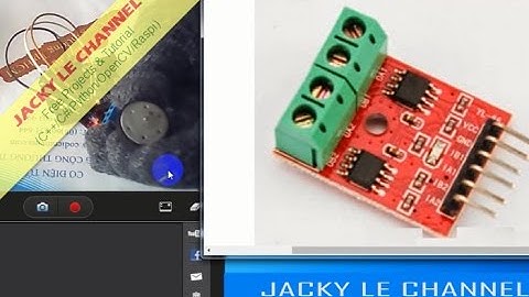 Arduino DC Motor Control by H Brige L9110 with code