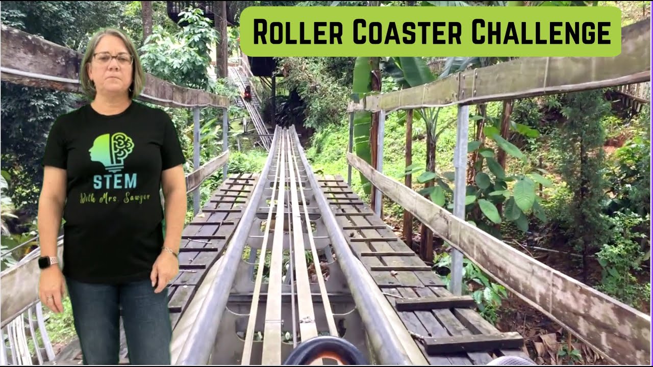 Roller Coaster Challenge_Spanish_STEM With Mrs. Sawyer YouTube