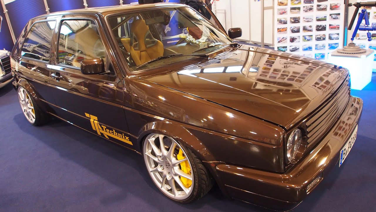 Volkswagen Golf 2 Type 19E Tuning at Essen Motorshow - Exterior Walkaround  