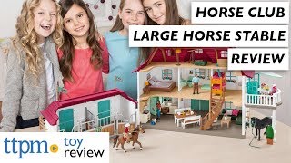 Horse Club Large Horse Stable with House and Stable from Schleich