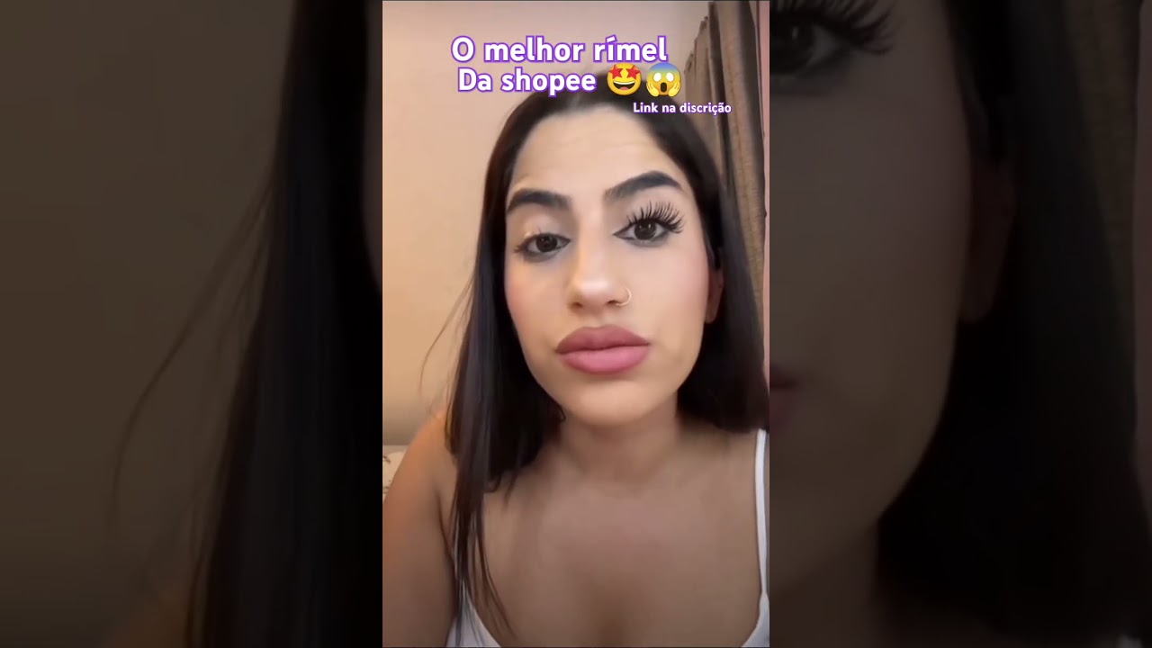 achei na shopee  o melhor rímel promoção maquiagem, make  😍😱