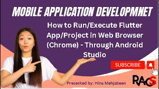 How to Run/Execute Flutter App/Project in Web Browser (Chrome) - Through Android Studio screenshot 4