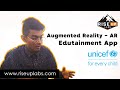 Augmented reality  ar edutainment app unicef  riseup labs