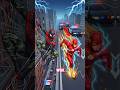 Miles vs Flash: Who Escapes FIRST? 😳 #shorts #spiderman #flash