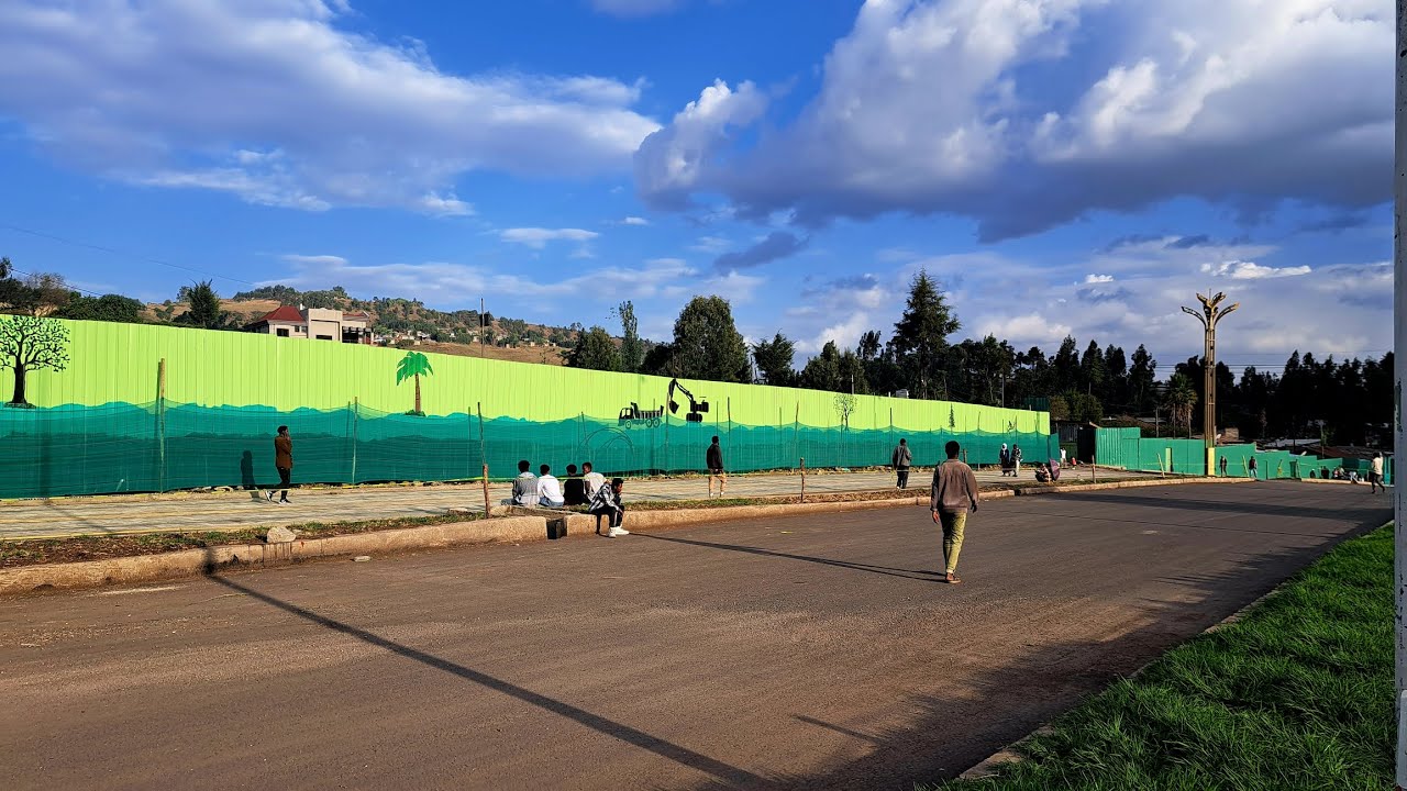 ደሴ ኮሪደር  ልማት ባንቧ ውሃ እስከ ሮቢት ድረስ