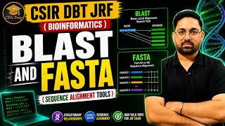 CSIR NET DBT JRF BLAST and FASTA | Bioinformatics | NEW syllabus