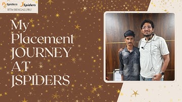 Shashank Gets Placed as Front-End Developer with 3.5 LPA | BCA CS | JSpiders BTM Placement Success!