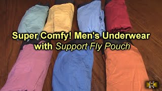DAVID ARCHY Men's Underwear Made from Rayon Bamboo, 7-Pack with Support Fly Pouch -Super Comfy!