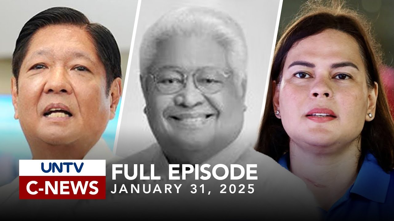 UNTV: C-NEWS | January 31, 2025 - YouTube