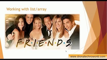 08. Python Tutorial -  List  or Array in Python