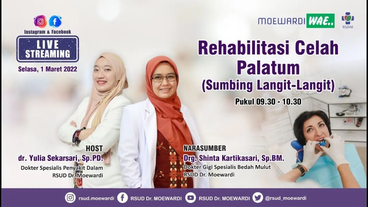 Rehabilitasi Celah Palatum Sumbing Langit Langit  | Moewardi WAE #152