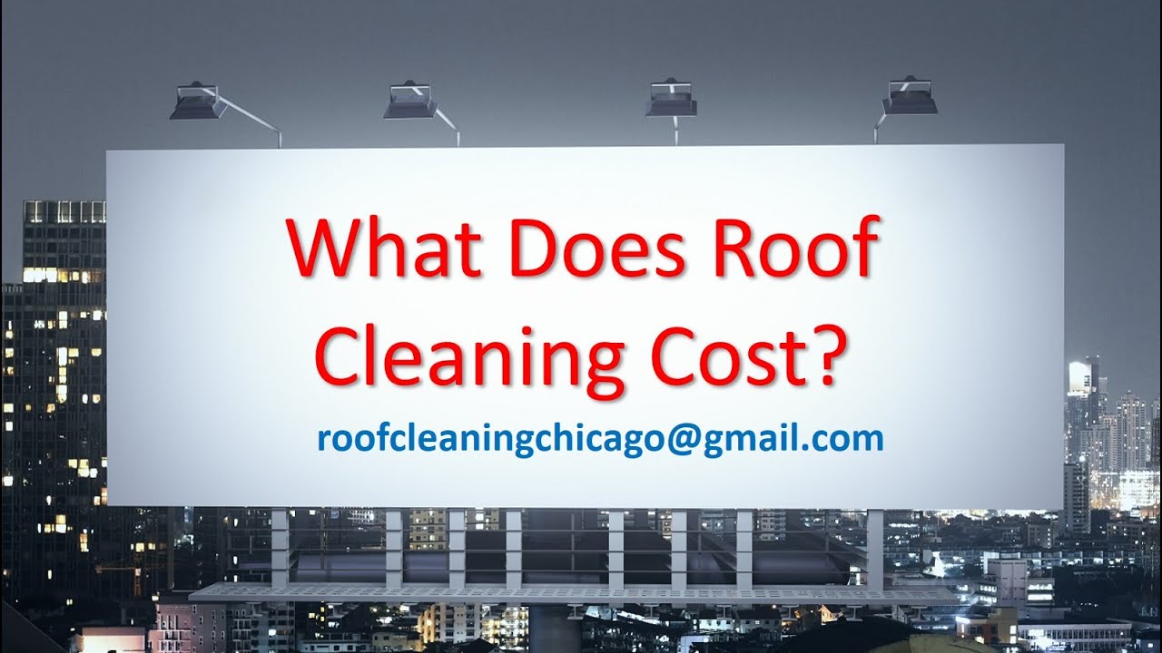 What Does Roof Cleaning Cost? by Roof Cleaning Chicago