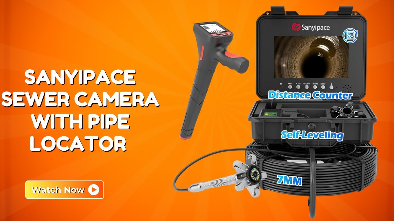 Make Repairs with Confidence – Sanyipace Sewer Camera with Pipe Locator – REVIEW