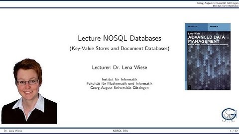 NoSQL databases IV (Key-value stores and document databases)