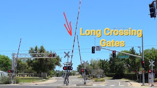 Long Gate Arm Barriers At Railroad Crossings Railroad Crossing