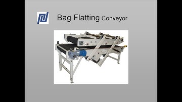 Bag Flattening Conveyor | Express Scale BF 2414 Bag Flattener