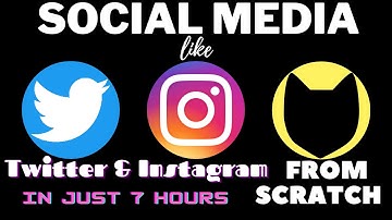 Build Social Media App Like Twitter & Instagram From Scratch [TRAILER]