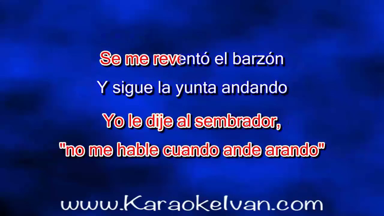 Luis Perez Meza - El Barzon KARAOKE Acordes - Chordify