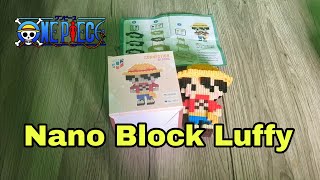 Merakit Nano Block Luffy One Piece Dengan Mudah Lego Connection Blocks ASMR