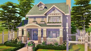 Suburban Family Home | Sims 4 building ASMR