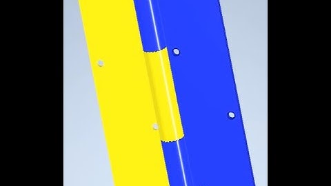 How to Make a Door Hinge in Autodesk Inventor (2024) Free Tutorial for Bagginess