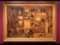 The artworks in Samuel F. B. Morse’s 'Gallery of the Louvre'