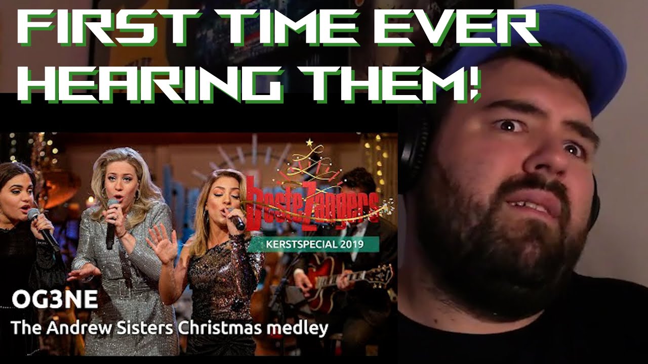 Singer/Songwriter reacts to OG3NE - ANDREWS SISTERS CHRISTMAS MEDLEY - FOR THE FIRST TIME EVER!
