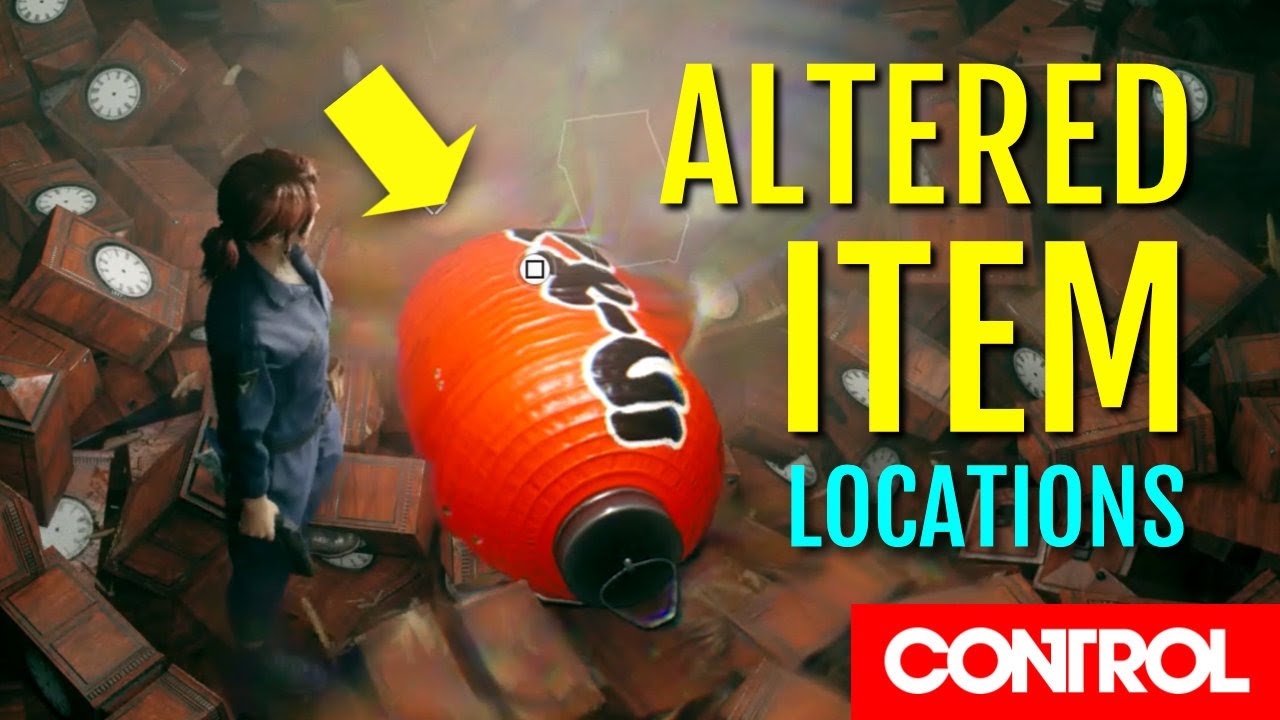 All Langston Altered Items Locations (Langston's Runaways Side Mission) |  Control - YouTube