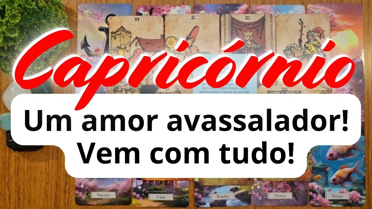 CAPRICÓRNIO 💜💛 DESTINADOS! UMA PAIXÃO AVASSALADORA BATE À SUA PORTA!