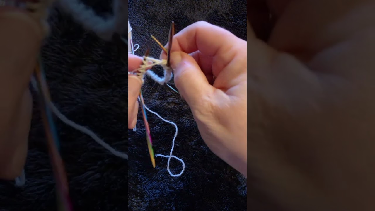 Der italienische Anschlag Teil 2      Wir stricken in Runden