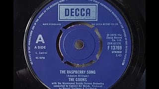 The Goons 'The Raspberry song' 1978 45 rpm chords