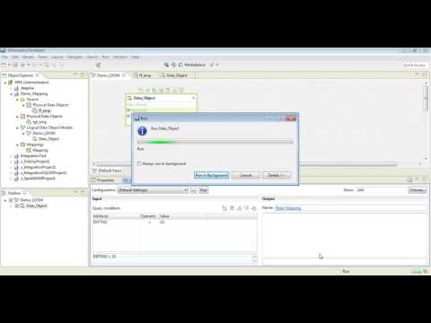 Creating Logical Data Objects demo