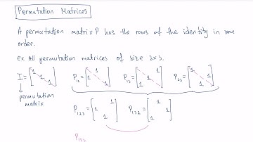 Permutation Matrices