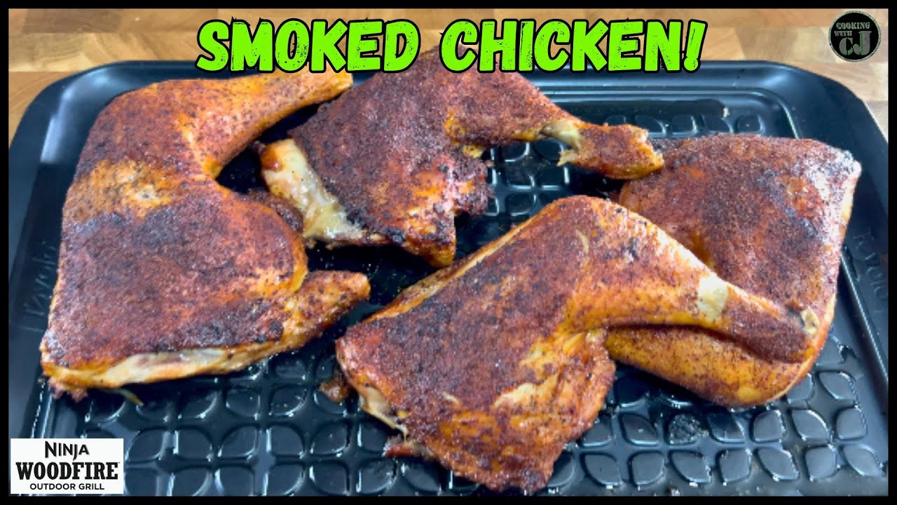 Smoking Chicken Quarters on the Ninja Woodfire - This Changes Everything!