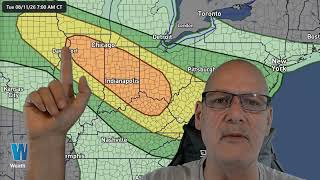 Tuesday s Current Nat l Weather Temps Outlook for Chester IL on 26 HOT HUMID