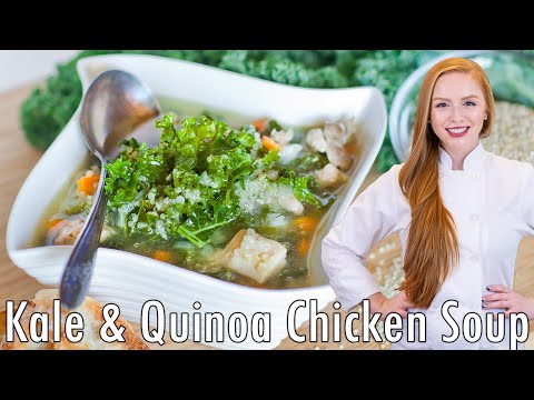 Kale and Quinoa Chicken Soup